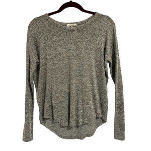 Rag & Bone Long‎ Sleeve Heather Grey Shirt Size XS